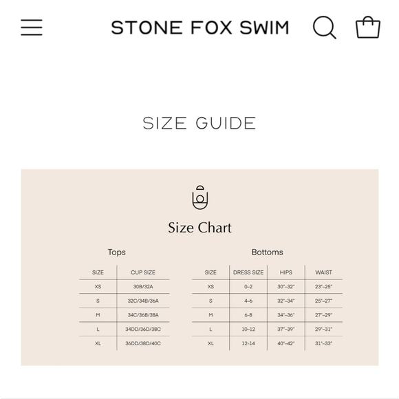 NEW Stone Fox Swim River String Bikini Swim Bottom in Ocean Bloom - Picture 12 of 12